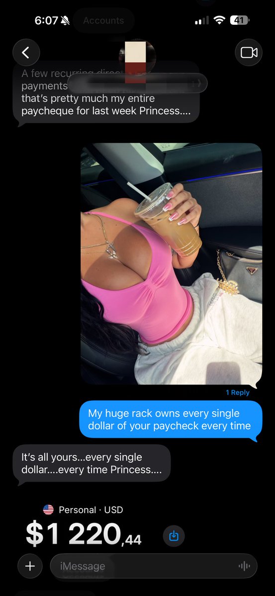 dreamgirl229's tweet photo. $1.2k… My rack makes weak men believe their life’s purpose is to fund these tits by emptying their entire paycheck to them week after week https://t.co/7p4ZPMtPAO