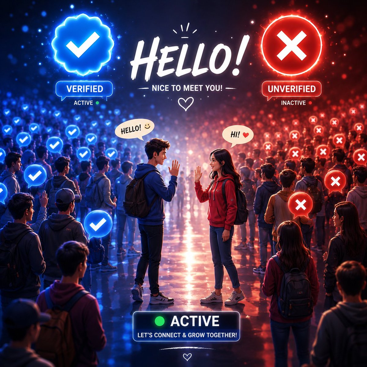 crypto_mooncity's tweet photo. Let’s grow together! 🚀

Before you comment, 
follow me first. 
@crypto_mooncity
I’ll follow you back 100% 🤝🔔

Drop, ""Hello""👋

Let’s help each other move forward. 📈✨ https://t.co/tOxRqhjXzK