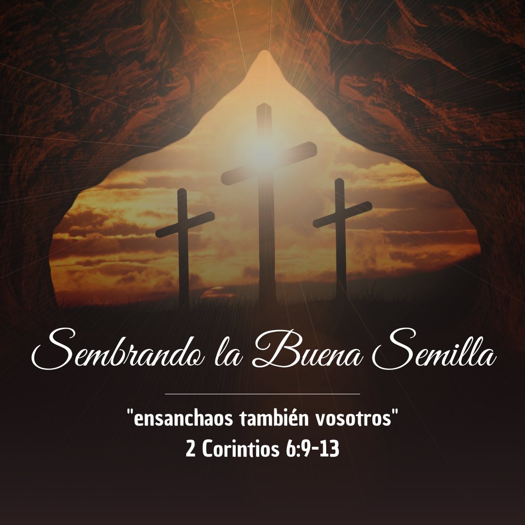 labuenasem's tweet photo. 🌱 ¡𝑴𝒐𝒎𝒆𝒏𝒕𝒐 𝒅𝒆 𝒏𝒖𝒕𝒓𝒊𝒓 𝒆𝒍 𝒄𝒐𝒓𝒂𝒛ó𝒏!

✨*"ᴇɴꜱᴀɴᴄʜᴀᴏꜱ ᴛᴀᴍʙɪéɴ ᴠᴏꜱᴏᴛʀᴏꜱ"*
*2 ᴄᴏʀɪɴᴛɪᴏꜱ 6:9-13*

⬇️ 𝘋𝘢𝘭𝘦 𝘱𝘭𝘢𝘺 𝘢𝘩𝘰𝘳𝘢 𝘮𝘪𝘴𝘮𝘰:
🔗https://t.co/qxri2wKG63 https://t.co/jhqAPmsS4L