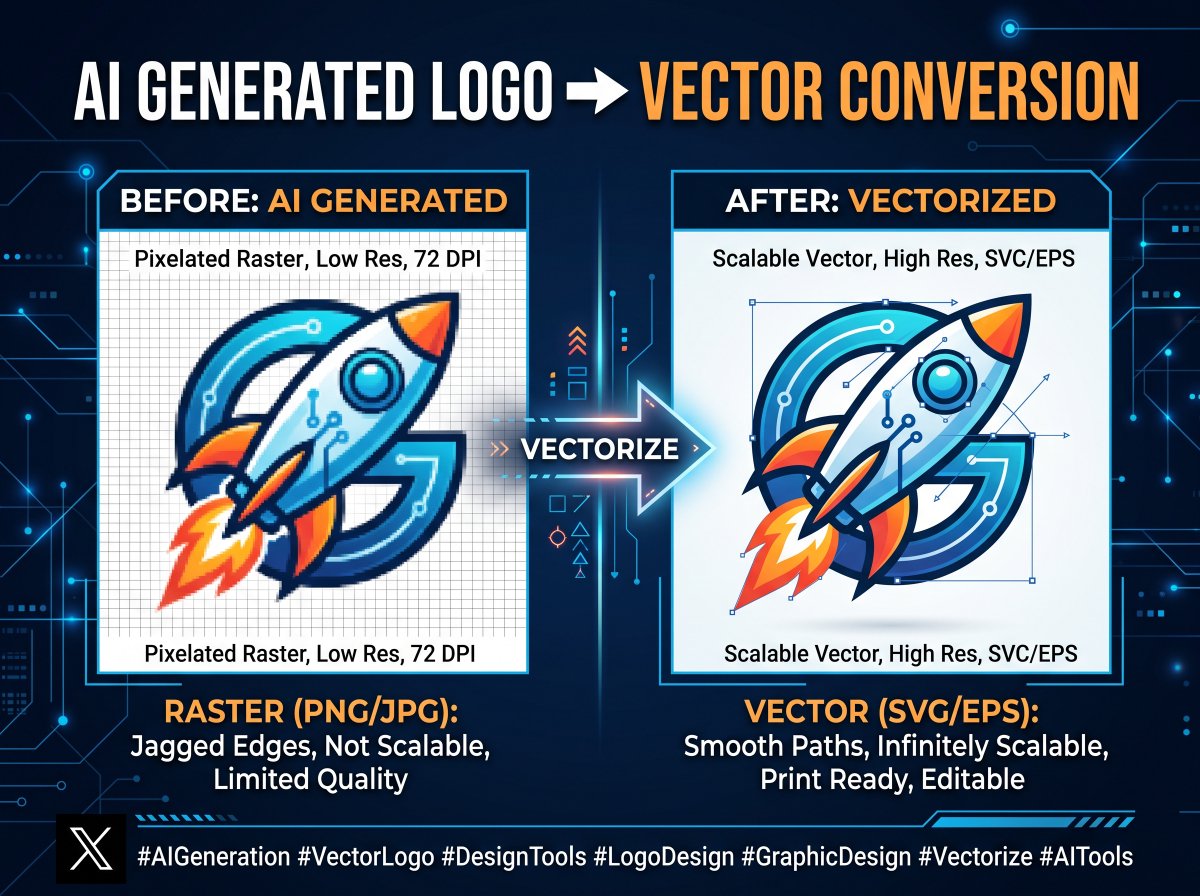 AmenaShopia's tweet photo. Would you find an expert ai image to vector conversion expert?
I am here to serve you.I will convert your ai generated logo icon into a vector usable file.
For order click here https://t.co/iAtMZjtTxU
#vector #vector_tracing #vector_convertion #ai_to_vector #ai_image #Madjo https://t.co/7HhIzBY7na