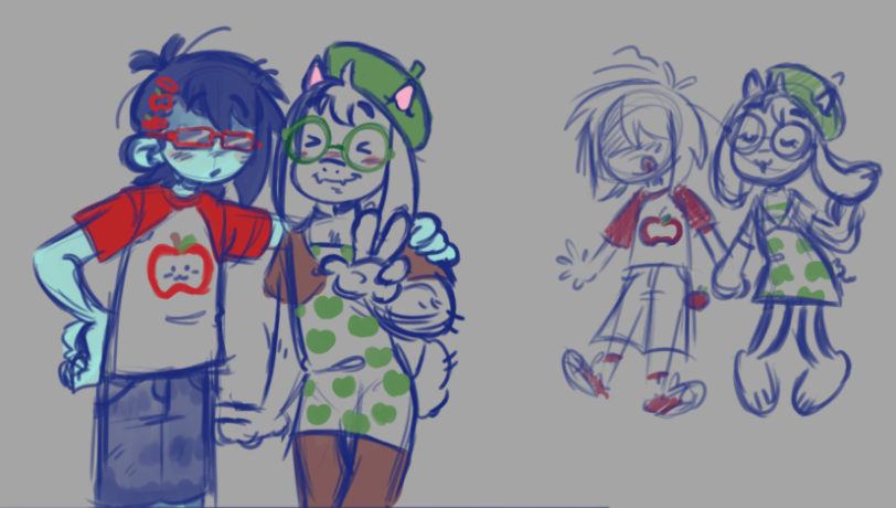 ClikLucy's tweet photo. red apple and green apple
#deltaruneㅤㅤㅤ #deltarunefanartㅤㅤㅤㅤ https://t.co/2WFSCfVWJ5
