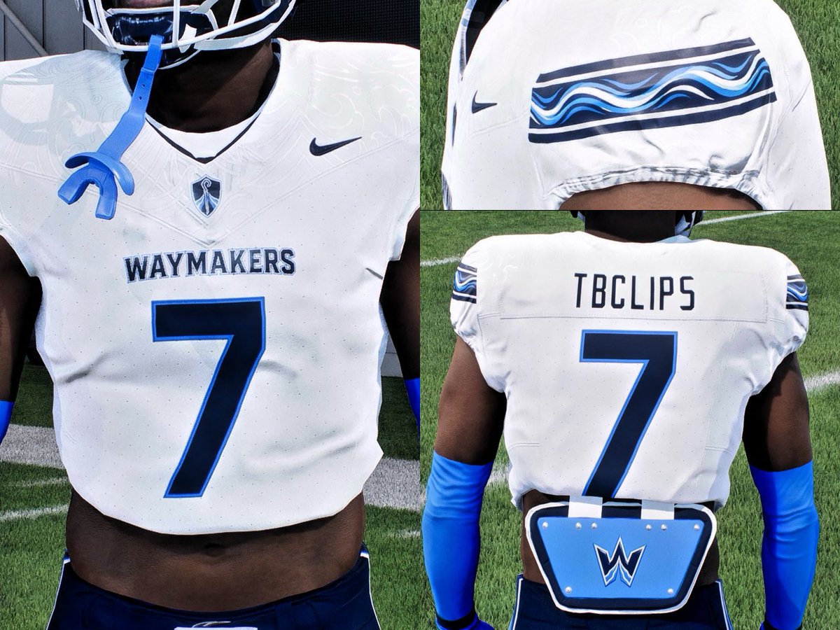 cfbTBclips's tweet photo. Exodus University Waymakers!
Edmond, OK
ID: tbclips
Away jersey
@EASPORTSCollege https://t.co/IQsPwooeLD