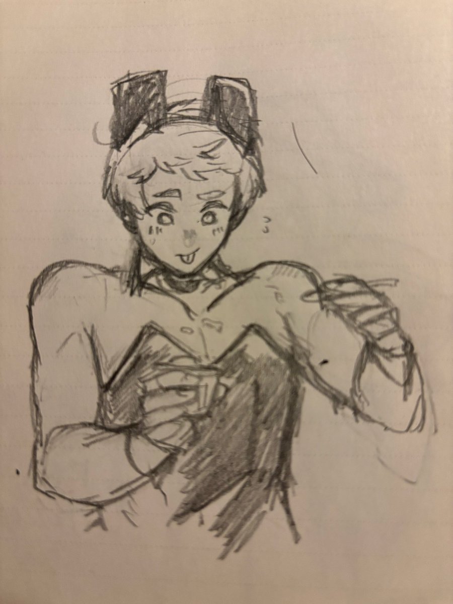10tekomai10's tweet photo. バニーの日の落書きを放出します
羽墨と赤星くん(盛りすぎ)と鹿園さん(盛りすぎ) https://t.co/6aV9Cbbxbv
