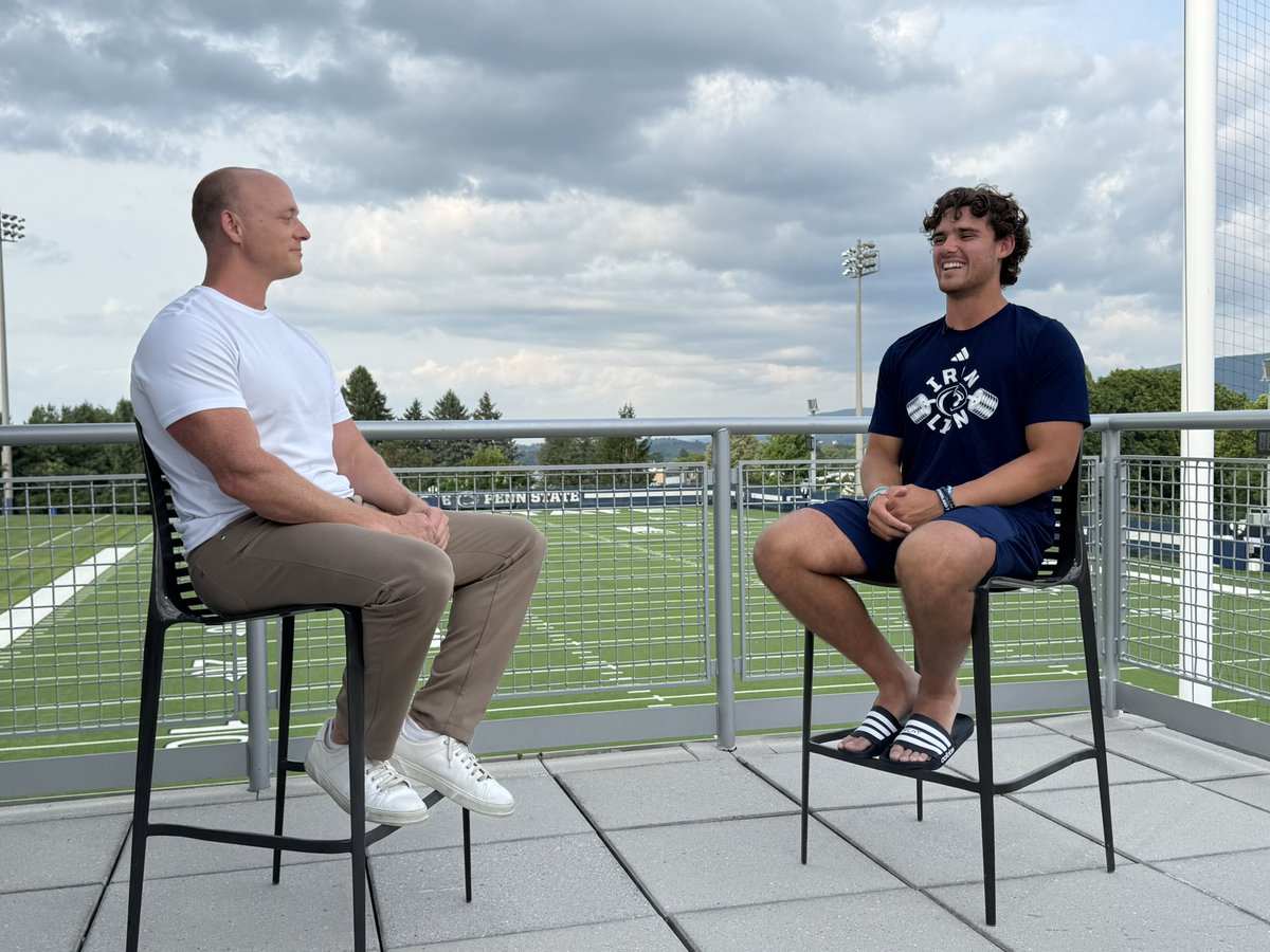 JoshPateCFB's tweet photo. Pate State 🤝 @PennStateFball https://t.co/xpC71NiJz1