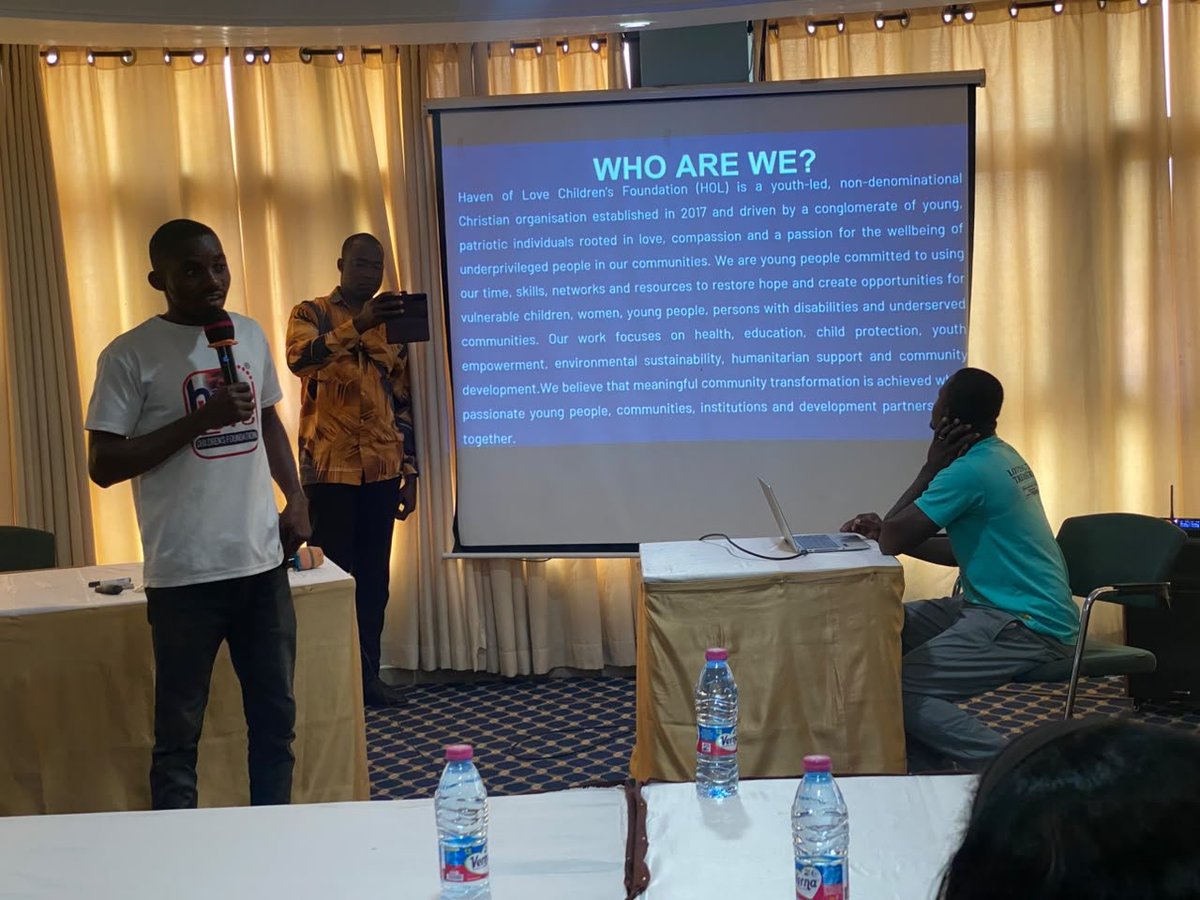Holfoundation1's tweet photo. Haven of Love Children’s Foundation – World Vision Ghana Capacity Building Workshop

On Monday, 10th August 2026, the Haven of Love Children’s Foundation (HOLCF) was represented by Mr. Enoch Avokbilla, Secretary &amp; Health Interest Lead, and Mr. Joseph Ndong https://t.co/9sJ5gqeIdk