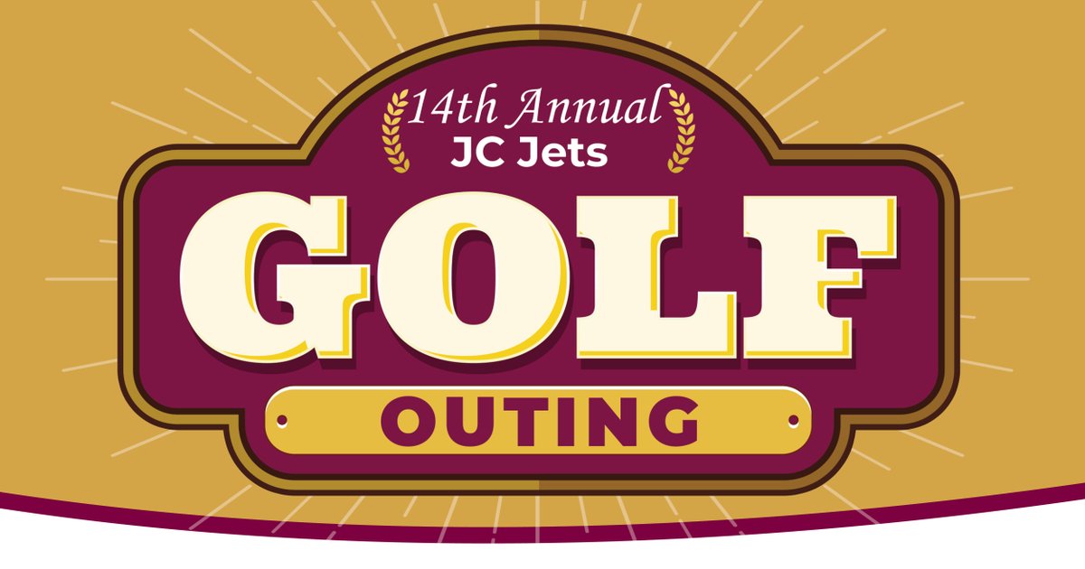 JacksonCollege's tweet photo. Have some fun and raise some funds for Jets sports! Join us for the JC Jets Golf Outing, Sept. 26 at Lakeland Hills Golf Course | $360 per foursome. Register now! #jacksoncollege #jcjets
https://t.co/4MSgiZIBU1 https://t.co/4wEVMRYw9S
