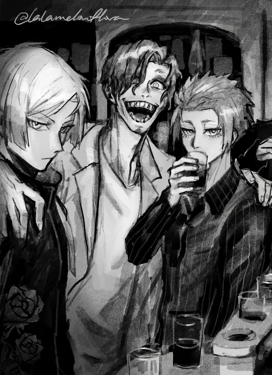 lalamelonflora's tweet photo. NG11 (7/11) 

Hanging out at the pub~ 

(photo study) https://t.co/5idLBepDXQ