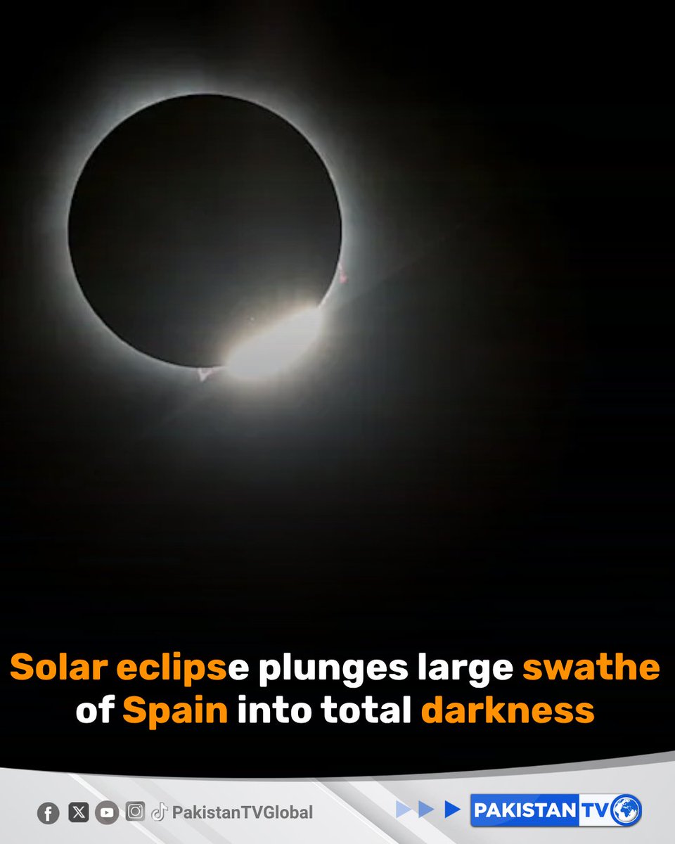 Total Solar Eclipse Dims Spain: Spectacle Captivates Thousands