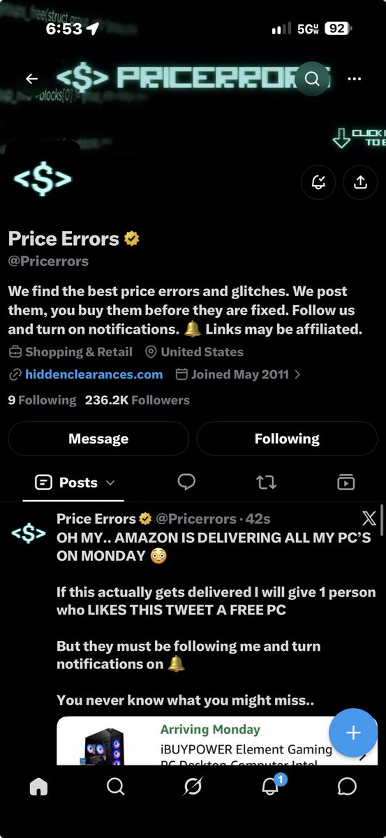 domgraham99's tweet photo. @Pricerrors DONE https://t.co/gjYt0ixkC6