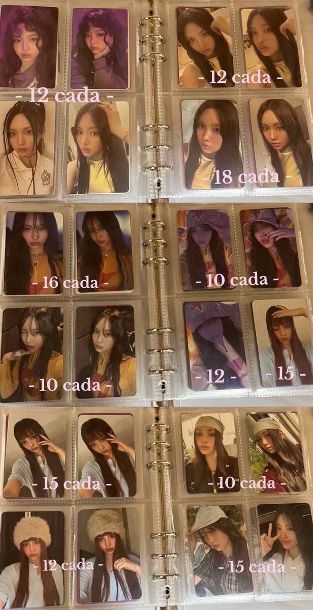 helocolectorgom's tweet photo. Vendo/Venda hyein newjeans (danielle, haerin, Hanni e minji)

Valores na imagem + frete

- frete calculado por super frete 
- reservo com certeza de compra 
- apenas pix 
- feedbacks no meu pv 

Se gostar, me chame no meu TikTok @helcollectorgom  ou aq pelo X! https://t.co/Z3keXDBnTC