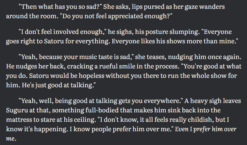 PeachringPapa's tweet photo. i was asked by a friend to post for #wipwednesday so heres some WJJK fm snippets 
I'm about halfway through the chapter so give me another week or two and it should be ready to post <3 https://t.co/diqlpA3IQE