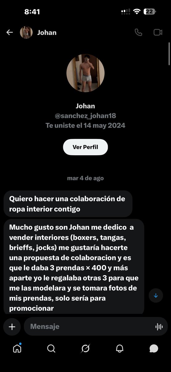 Daniel201731441's tweet photo. @eder_gzlz 🚨 OJO CON ESTA CUENTA 🚨

Les aviso para que tengan cuidado. Le compré productos de su marca, hice el pago correspondiente y después de recibir el dinero ya no cumplió con lo acordado. Tengo capturas de toda la conversación y el comprobante de pago. Hasta ser cambio de nombre https://t.co/NJBV6zikik