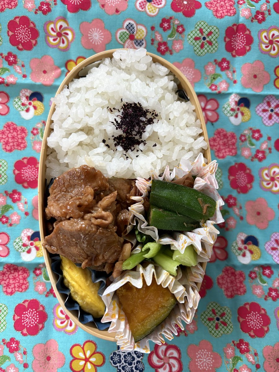9498casa's tweet photo. 今日のお弁当🍱‼️

雨のおかげで涼しい朝でした♪

#お弁当
#お弁当記録 https://t.co/791gYHewlJ