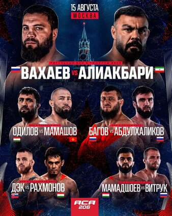 Europe_MMA's tweet photo. WHAT'S ON ✍️

👉ACA 206 🇷🇺
📺https://t.co/xGBWkC5PXU
📅August 15th https://t.co/oRMiWzGoqp