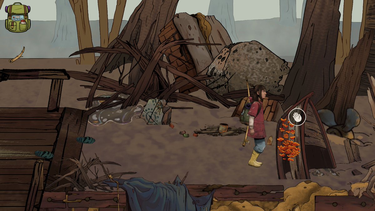 SwampDaughterVG's tweet photo. It's #screenshotsaturday!

Ruins, memories, and a world that refuses to stay buried🌿

The Swamp Daughter, our narrative adventure set in a dreamlike post-apocalyptic swamp inspired by Argentina’s delta.

Demo out on Steam:
https://t.co/ACRSFjZgXJ
#gamedev #indiegame #indiedev https://t.co/SSjW15xusR