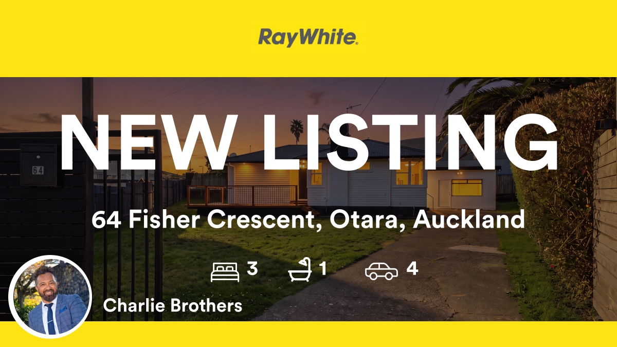BrothersCharlie's tweet photo. 🛌 3 🛀 1 🚘 4
📍 64 Fisher Crescent, Otara, Auckland

My latest listing on RateMyAgent.

https://t.co/1MXOezJl7h

Licensed REAA 2008

...
#ratemyagent #realestate #Ray_White_ManukauA_T_Realty_Ltd https://t.co/nGPuHQ7pca