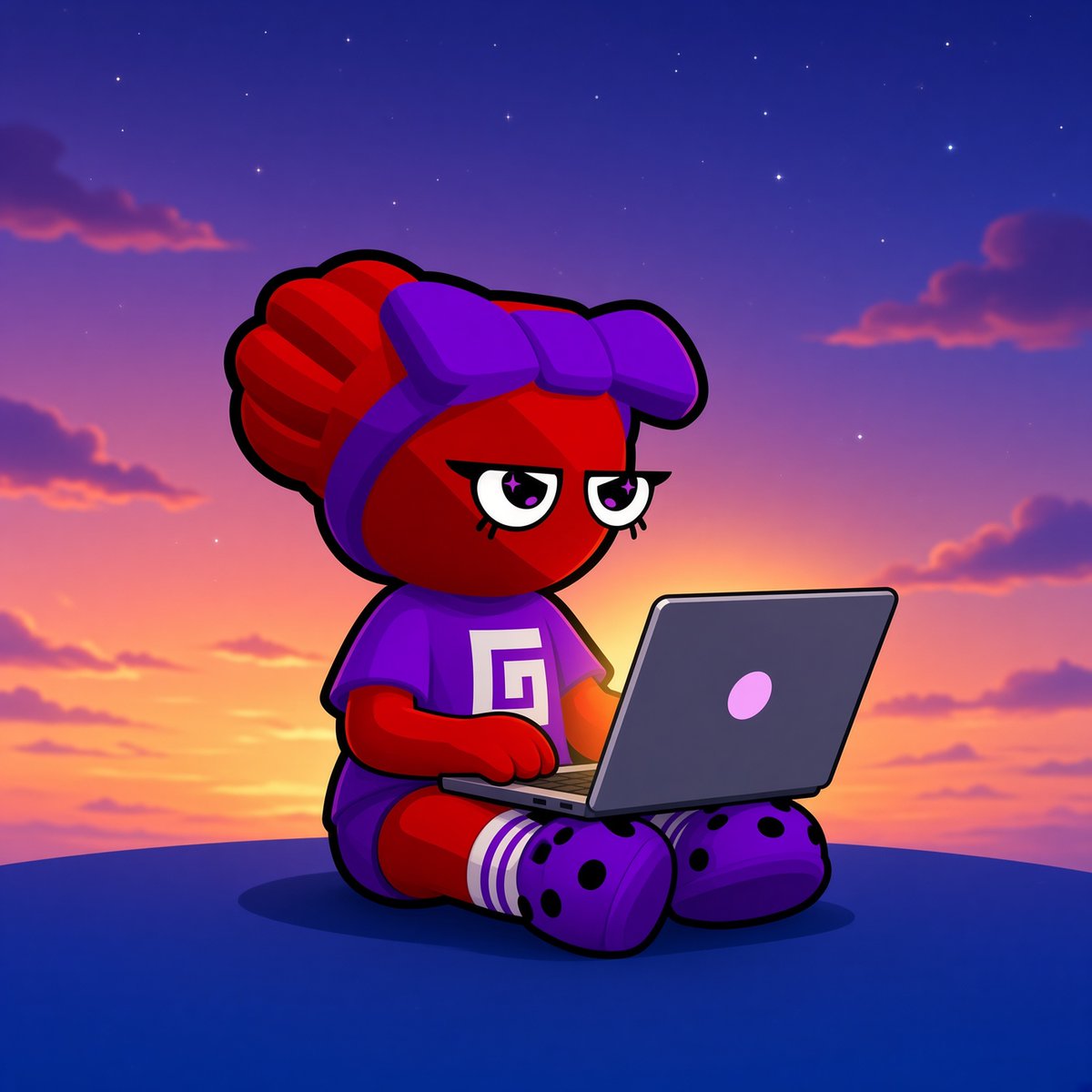Satisfied77's tweet photo. Sleep tight. GN 💜 https://t.co/uF873bXNwI