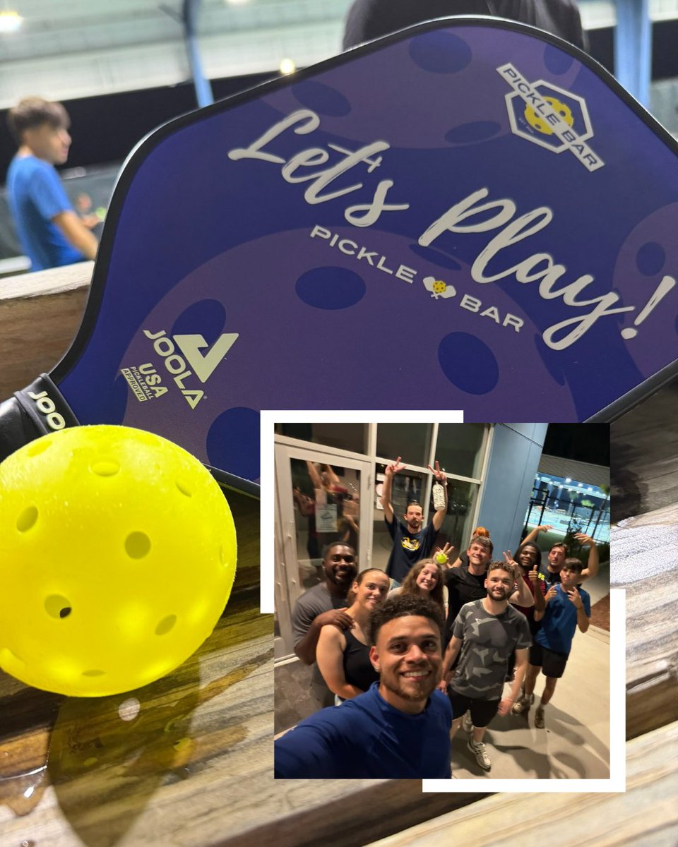MovementMktgSC's tweet photo. Work hard, play hard, and try not to strike out at pickleball. 😂🎾 We had a great time getting together, enjoying some friendly competition, and making more memories as a team.
-
#teamnight #pickleball #teamculture #teambonding #goodvibes https://t.co/zayGrkD9nu