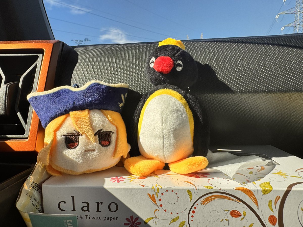 Taketo_dAte's tweet photo. 旅行楽しみだね、ハム太郎(？？？)

＼\ ﾊｯﾊｰ‼︎ /／  ＼\ 🐧🎵/／ https://t.co/IA47HPHNri