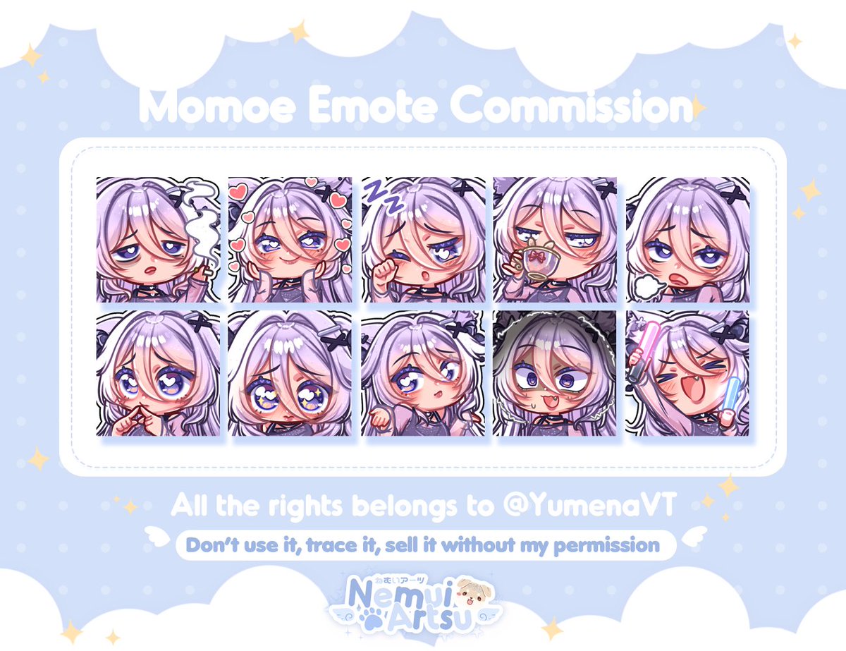 NemuiArtsu's tweet photo. 🪽🌐 ꒰ 𝐄𝐦𝐨𝐭𝐞 𝐒𝐡𝐨𝐰𝐜𝐚𝐬𝐞 𝐟𝐨𝐫 𝐘𝐮𝐦𝐞𝐧𝐚𝐕𝐓 ꒱ 🌐🪽

Thank you for trusting me~🩵

☁️. ݁₊ ⊹ . ݁˖ . ݁. ݁₊ ⊹ . ݁˖ . ݁ణ🩵ഒ. ݁₊ ⊹ . ݁˖ . ݁. ݁₊ ⊹ . ݁˖ . ݁☁️

꒰🌐‧₊˚ #VgenComm, #Momoportfolio ☁️꒱ https://t.co/s5XjTISs5M