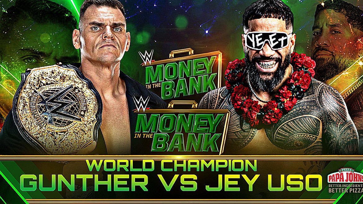 RAEDz31's tweet photo. كارد عرض موني ان ذا بانك:
الافتتاحيه سي ام بانك ضد درو ماكنتاير على لقب wwe champion 
غونثر ضد ماين ايفنت جاي اوسو على لقب world heavyweight champion 
مباراه الحقيبه
الماين ايفنت رومان رينز ضد ذا روك بقانون three stage of hell https://t.co/eDCv1Qa9MM