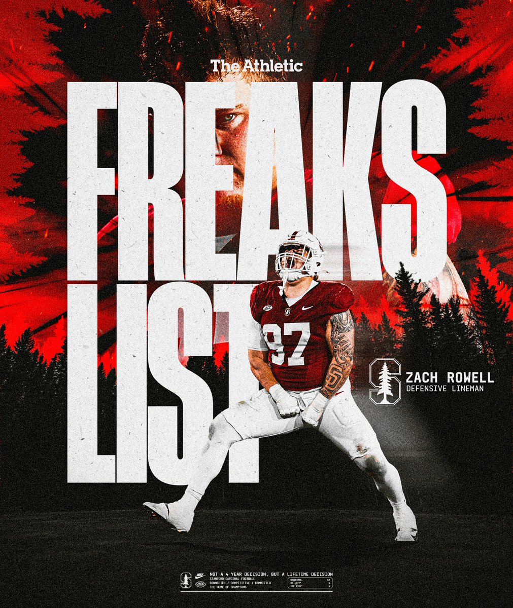 StanfordFBrec's tweet photo. A FREAK ON THE FARM 🌲
#GoCard #FearTheTree https://t.co/1XKKUcPHXS
