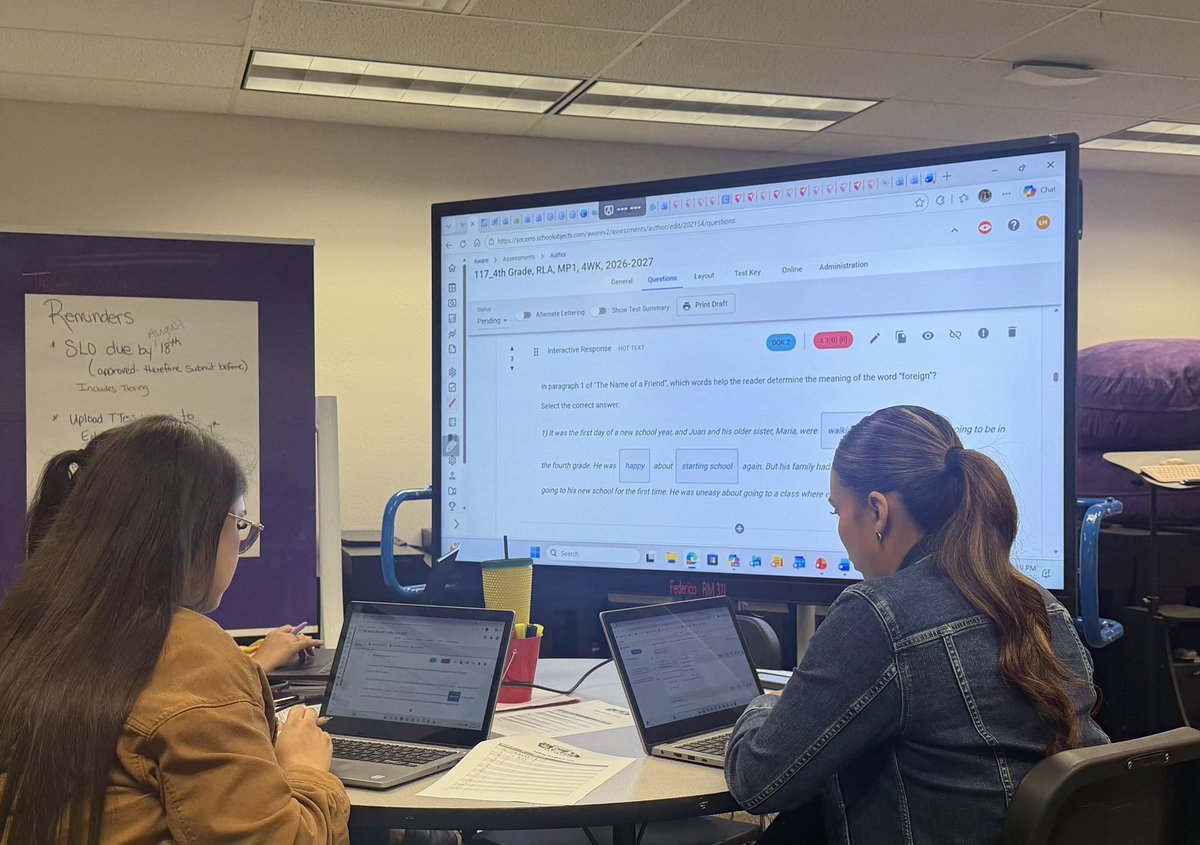 AHarman_SES's tweet photo. Great discussions and collaboration during Elementary PLT today! #WolfPackStrong #OnePackOneGoal https://t.co/YCEgNWIP4D
