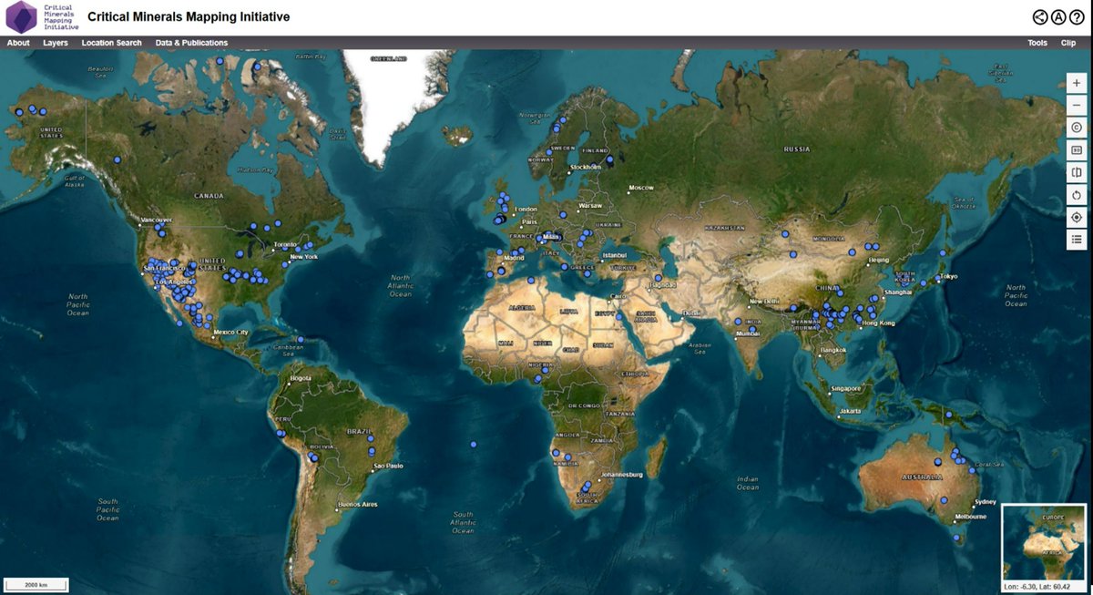 GeoscienceAus's tweet photo. New global mineral chemistry data is available through the Critical Minerals Mapping Initiative.
Around 13,000 new data points will help researchers, governments and industry better understand critical mineral occurrence and future supply.
Explore now 👉 https://t.co/jzAubVtuci https://t.co/F7QNNofDDI