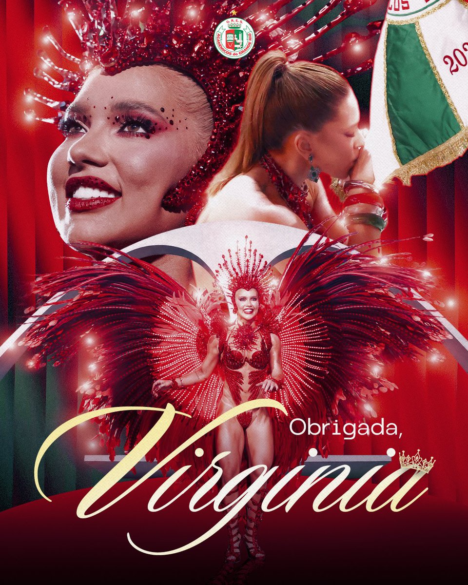Granderio's tweet photo. Hoje, nos despedimos de uma rainha que ficará marcada na nossa história. Nosso agradecimento por tanto empenho e amor ao nosso pavilhão.

Ficam o carinho, o respeito e a gratidão. Nossas jornadas seguirão eternamente ligadas. Foi lindo, Virginia! ♥️🇭🇺

🎨 @luisfelipebtz https://t.co/xT3jMou1HB