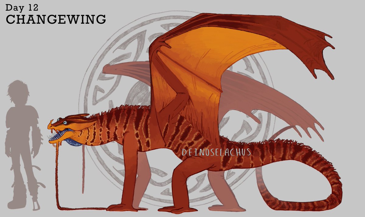 deinoselachus's tweet photo. smaugust day 12 — changewing #httyd https://t.co/ji2UzoXtY3