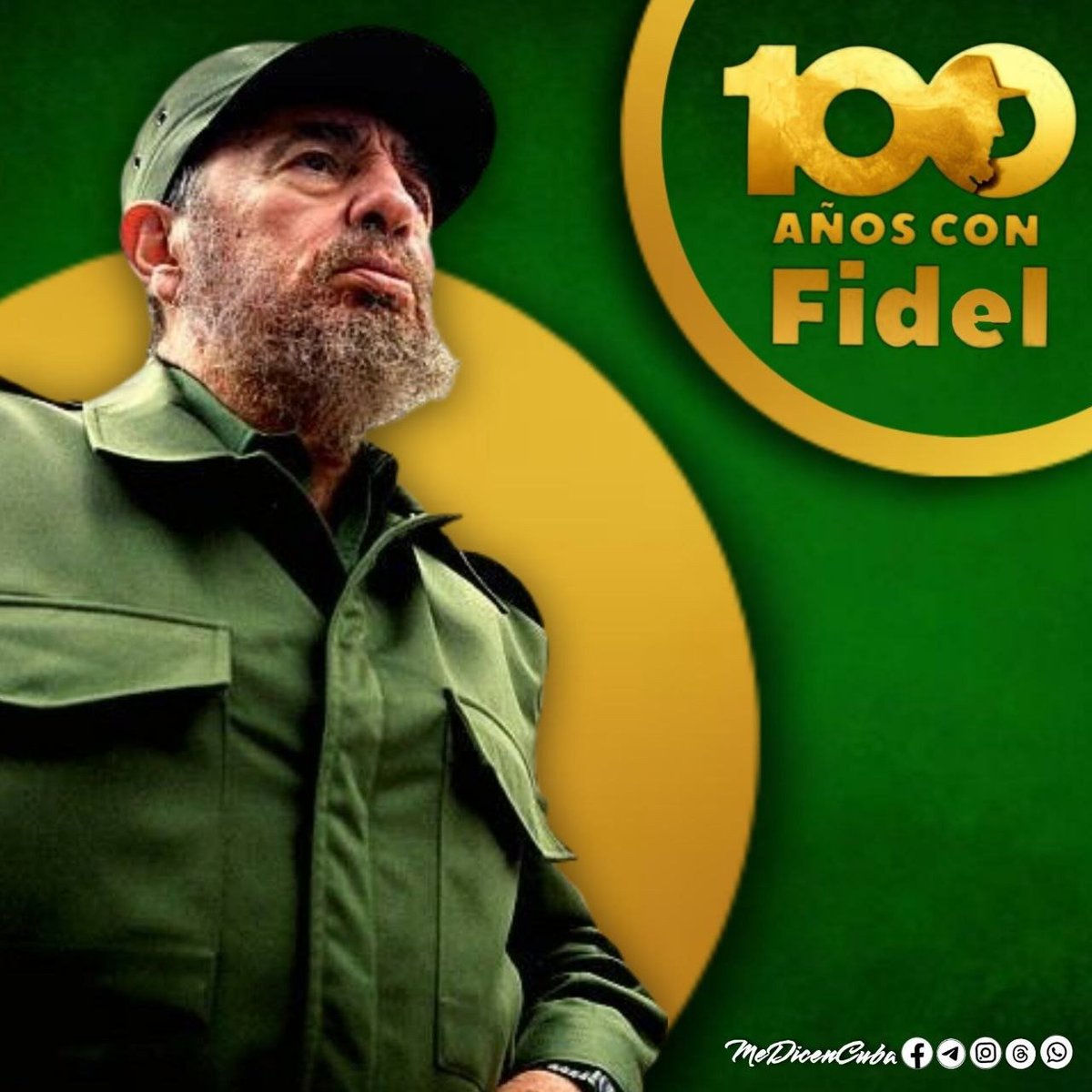 CubacooperaveG's tweet photo. #FidelPorSiempre 
#100AñosConFidel https://t.co/E9GU0ika41