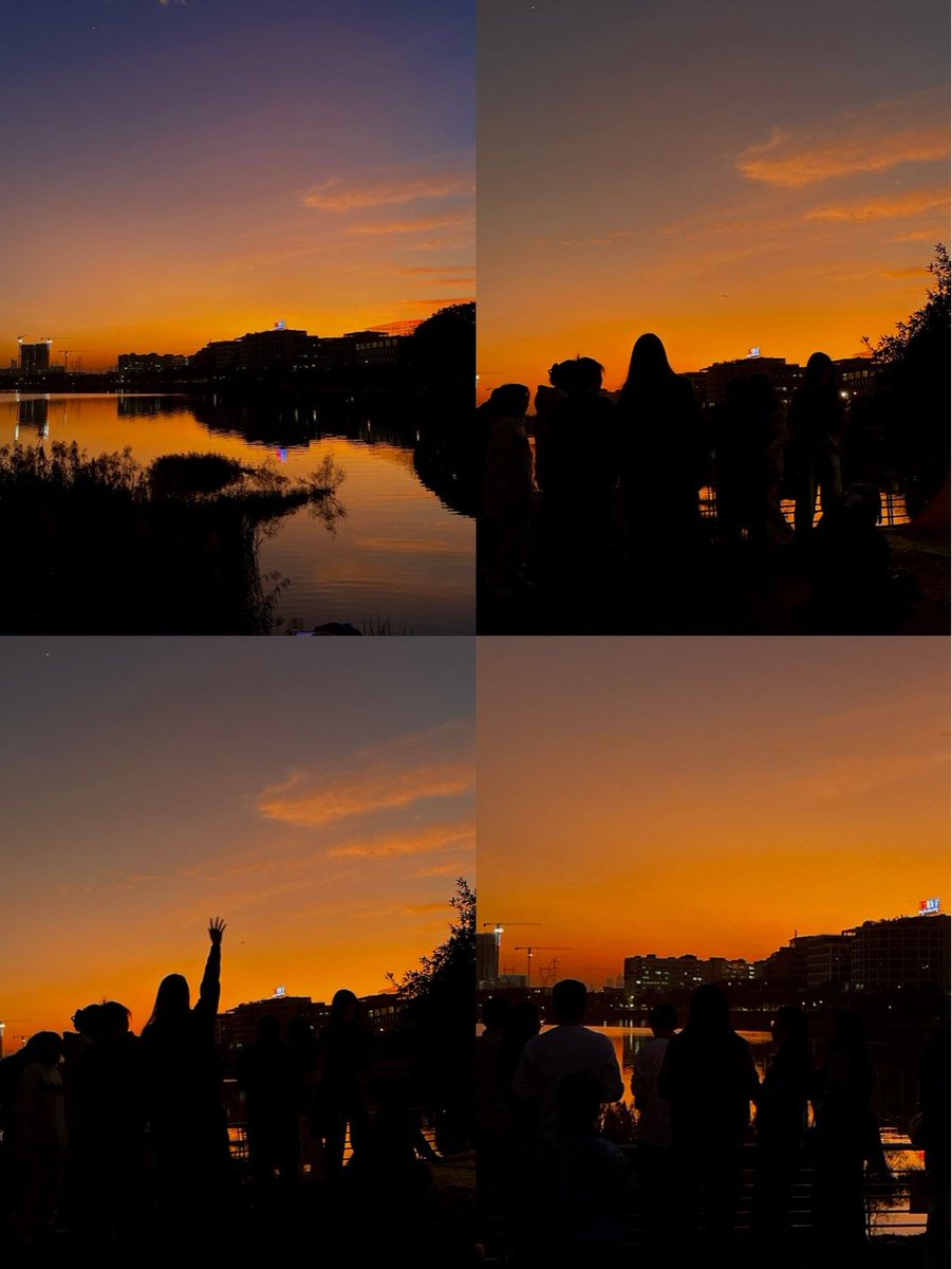 Shequitawilson1's tweet photo. [Summer sunset vibes: golden hour paints the sky soft pink and orange, coffee in hand, feeling the warm breeze—perfect slow evening!] https://t.co/m7vcuub8tN