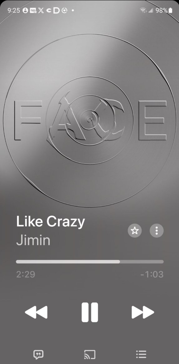 TeaRoseJ's tweet photo. Like Crazy' ํ์ฌ 1,061,458 Shazam๐
์ค์ +์ ํ๐๐ถ
Keep playing and use shazam along with your streams!
ํ๊ตญ ์๋ก ๊ฐ์ ์ต์ด ๋น๋ณด๋ ํซ๋ฐฑ 1์ ๊ณก 'Like Crazy'โจ
์๊ณก & ์์ฌ - Jimin & Friends
PROUD OF YOU JIMIN
HISTORY MAKER JIMIN
#LikeCrazy #Jimin_FACE #JIMIN #JiminShazam https://t.co/xQ8w9aVnQu
