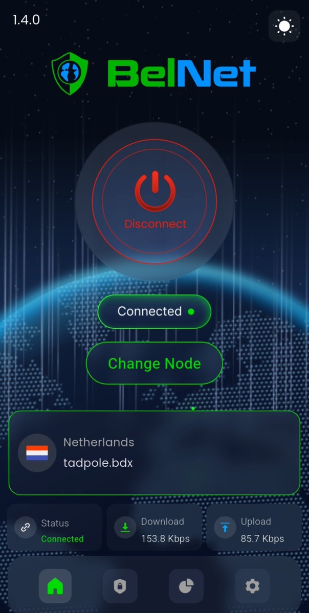 Ghost_X_NFT's tweet photo. I wanted to see what BelNet by @BeldexCoin looks and works like when you actually put it to a test, so I decided to download it and use it.

I connected to a Netherlands node and ran a network test while BelNet was active.

The results showed 2.89 Mbps download, 0.94 Mbps upload, and 558 ms latency.

Those numbers tell part of the story, but the route behind them matters too.

BelNet sends traffic through multiple Beldex masternodes before it reaches an exit node. Each session makes at least three hops, so the destination receives traffic from the exit point rather than directly from my original connection.

That adds an important privacy layer. No single relay needs to see the complete route from my device to the website.

It also explains why speed and latency can change. The traffic is taking a longer route through several nodes instead of going directly to the destination.

So I’m not looking at this test as a simple speed score.

I’m looking at what happens when privacy becomes part of the way my internet traffic travels.

This test gives me a starting point.

Next, I want to switch between different nodes and see how much the route affects the results.

#Beldex
