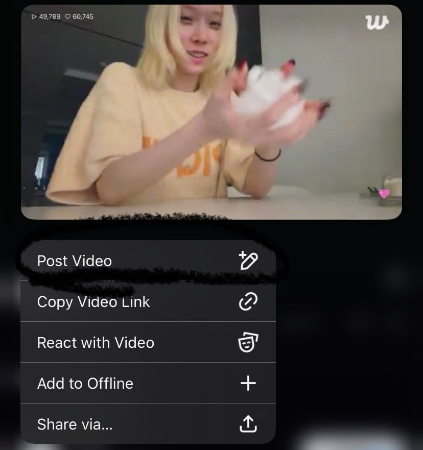 AttackerRyul's tweet photo. @AttackerEdward pencet yang lama nanti ada opsi post video atau copy video link juga bisaa https://t.co/rwjm0VNTPx