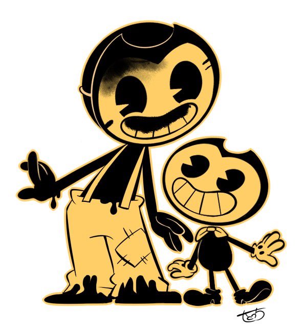 hamihami05's tweet photo. #ベンディアンドザインクマシーン
#Bendy_and_the_ink_machine
#BENDY https://t.co/JfHGvl28uZ