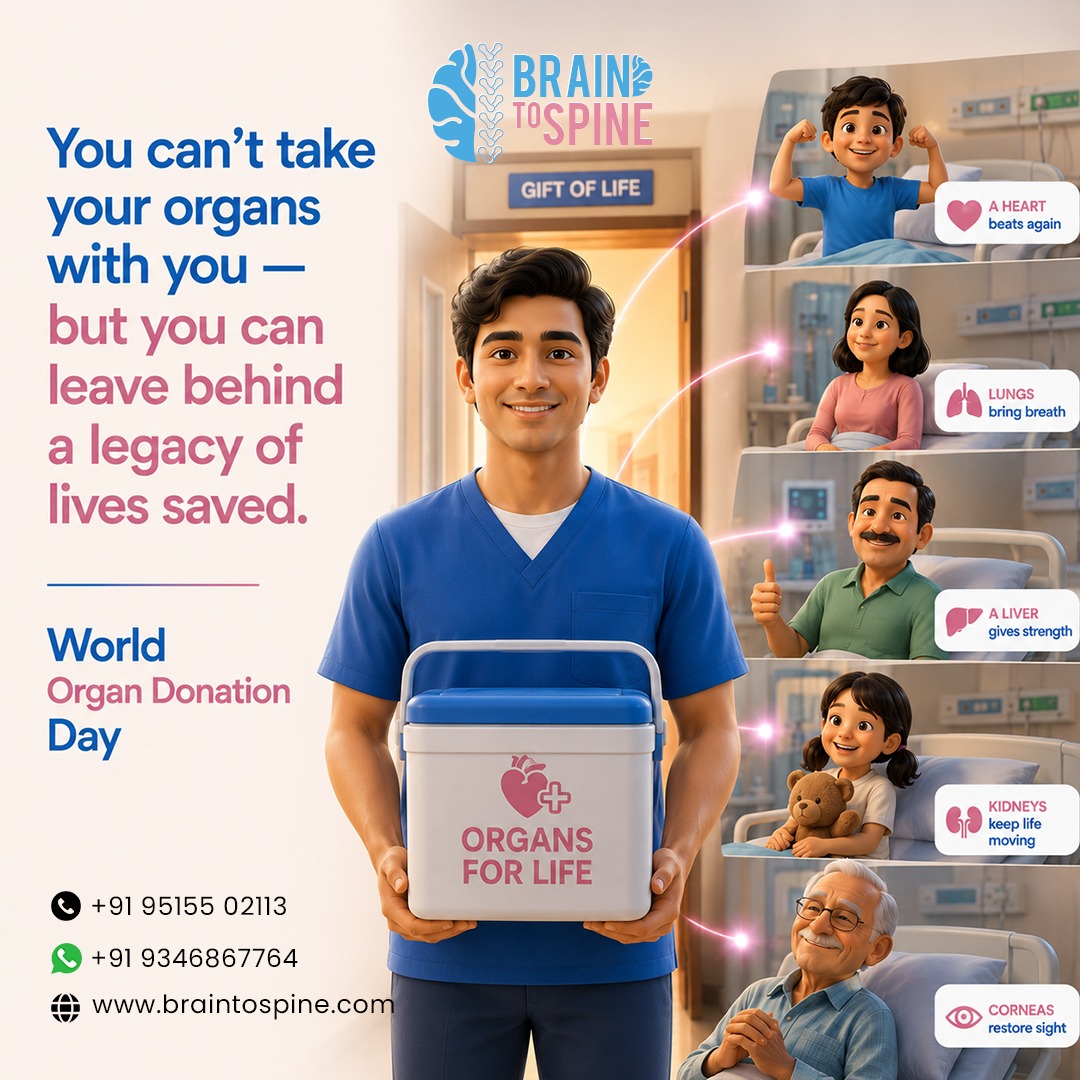 mybrain2spine's tweet photo. Brain to Spine Clinic honours every donor and every family that made the most generous decision imaginable. Register as an organ donor today.
#BrainToSpineClinic #WorldOrganDonationDay #OrganDonation  #DonateLife #GiftOfLife #BeAnOrganDonor #SaveLives #OrganDonationAwareness https://t.co/e2ODLgv9Fe