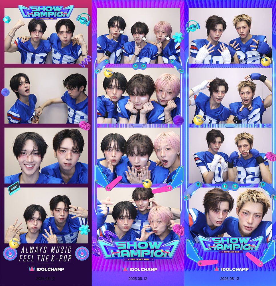 idolchamp1's tweet photo. [#쇼챔네컷]

쇼챔피언×아이돌챔프 포토부스
NouerA 등장 ( ˃᷄˶˶̫˶˂᷅ ) 💗

📸 #기현 #현준
📸 #린 #미라쿠 #준표
📸 #판 #유섭

누에라의 Hot한 비주얼
지금 공개합니다 ♫•*¨*•.¸¸♪ https://t.co/rmQQtRgzTD