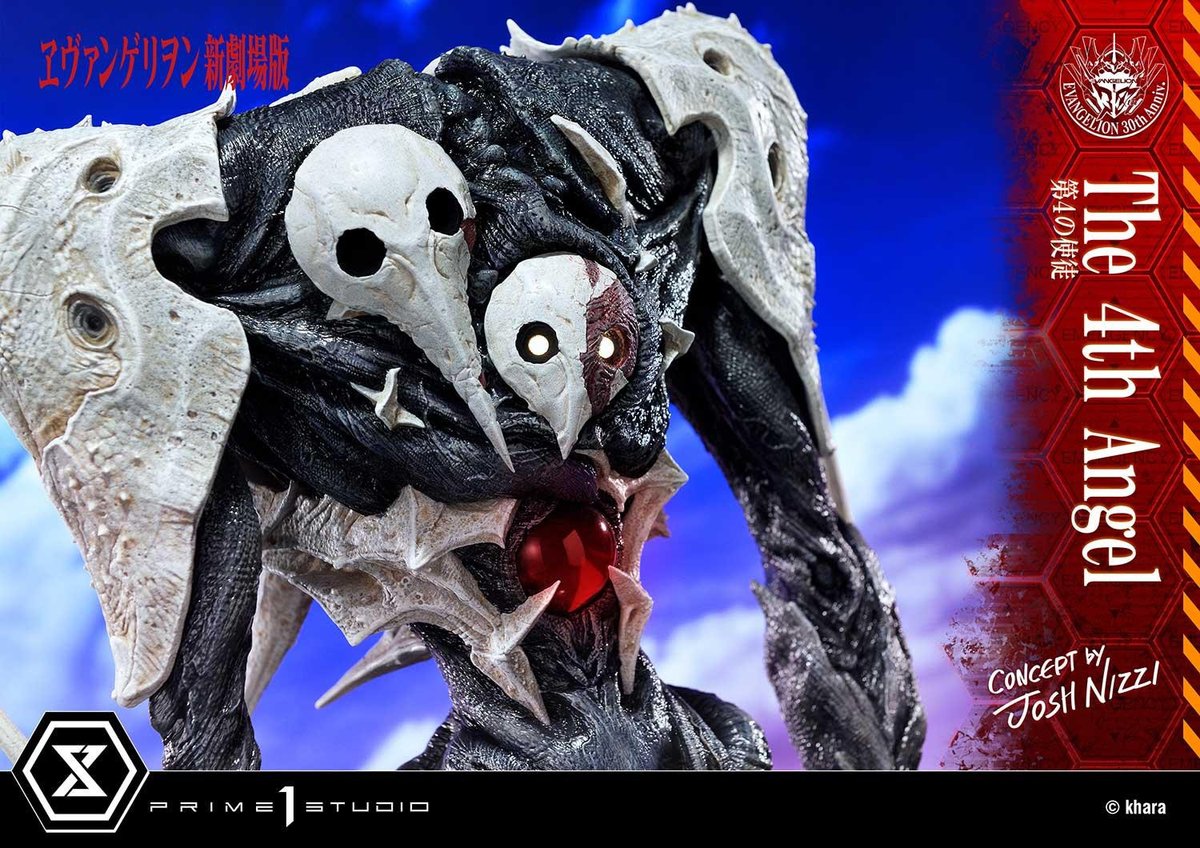 本心楠改　ナンムスタジオ　イリエワニ　THE OMEN KING(凶兆の王) 🌎大好評予約受付中🌎／ ヱヴァンゲリヲン新劇場版 第4の使徒 (Concept