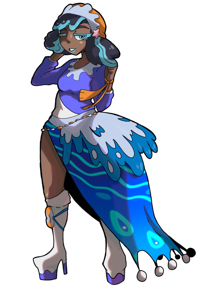 GabrielLim56726's tweet photo. Refiz o visual da minha treinadora do tipo água na minha região brasileira,
Visual novo da Mali líder do ginásio do tipo água 💧
Mali
Idade: 20 anos
#OC #pokemonart #Pokémon #Brasil #fekemon https://t.co/6E0Wfx7SxP