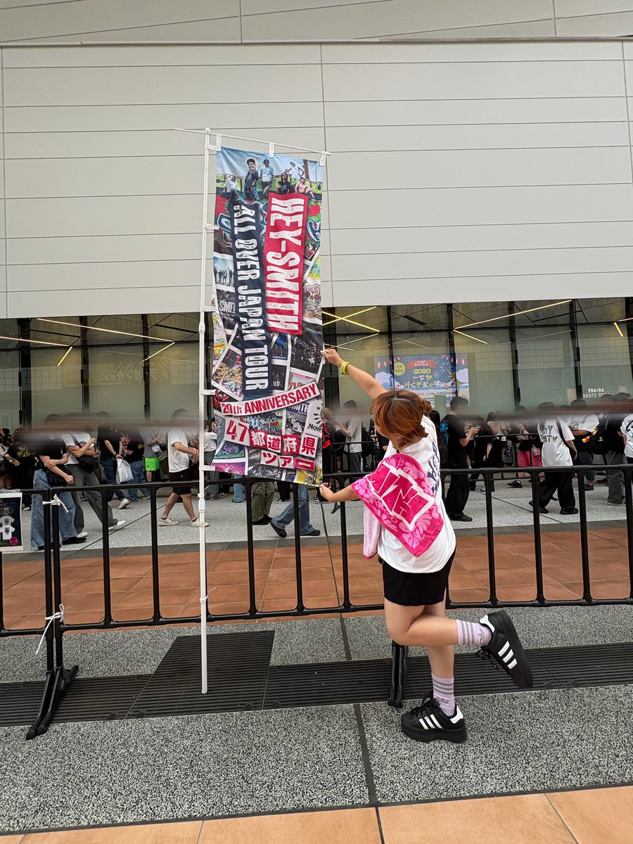 OKKAKE_87's tweet photo. HEY-SMITH  ALL OVER JAPAN TOUR
お初のヘイいっぱいスカ踏んでヘドバンして拳あげたーー楽しすぎた🤙🏻 https://t.co/Z45DpRkagG