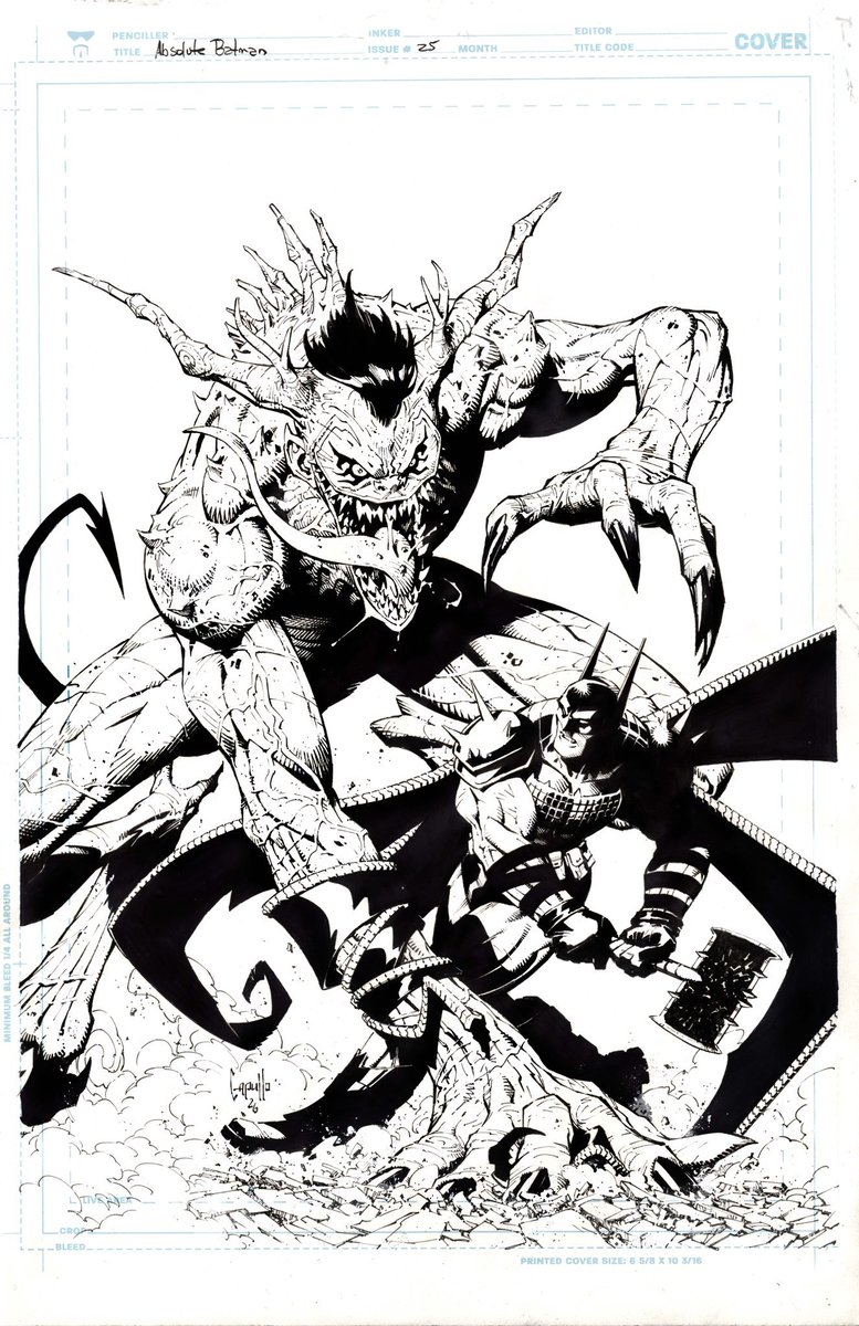 iREUS_SA's tweet photo. Absolute Batman #25 by Greg Capullo! https://t.co/yUA2obCG06