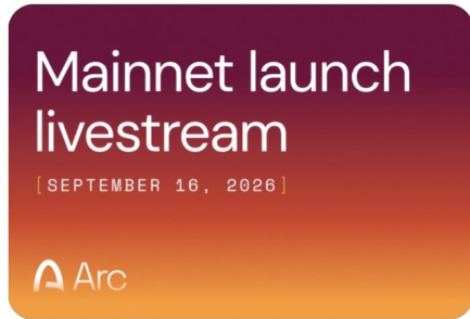 tokyouxbt's tweet photo. Do this before $ARC Mainnet. 🪂

ARC @arc Mainnet is scheduled for September 16.

You can now register for the $ARC Mainnet Launch livestream through Arc House, and get 20 Arc House points just for participating. 👀

Only 3 steps:

→ Log in to Arc House
→ Register for the livestream
→ Get your ticket 🎟️

Register here:
[https://t.co/X1AL2FPtRr]

Every little point could matter later. 👀

How many Arc House points do you have?
And did you get the Architects role yet?