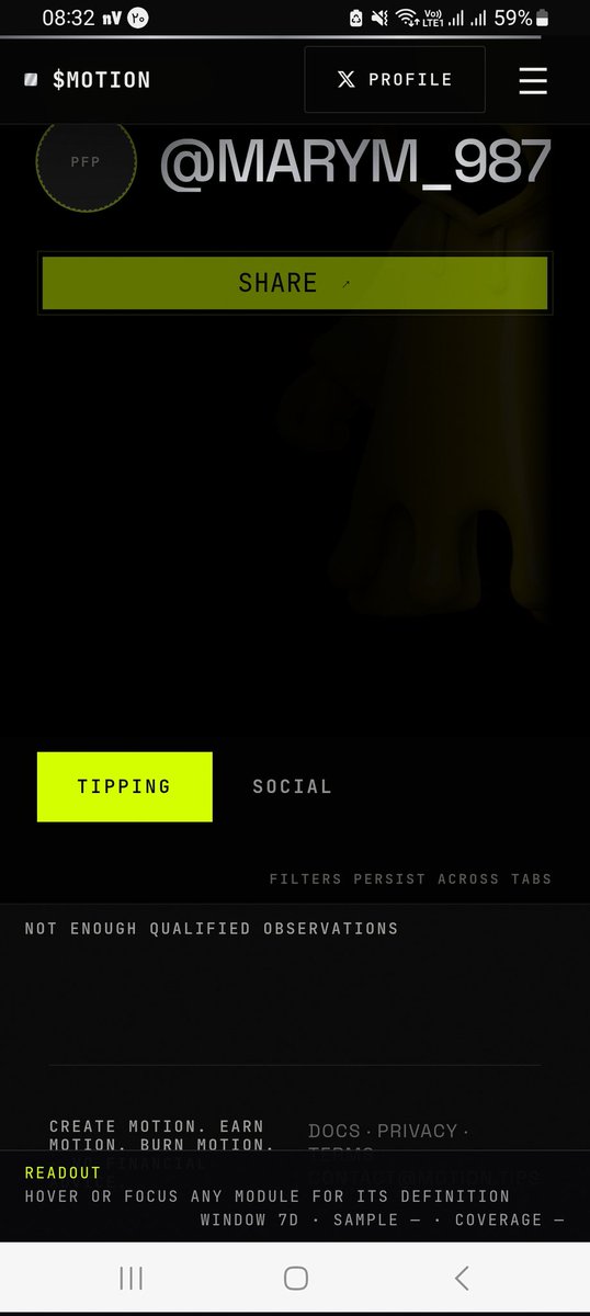 marym_987's tweet photo. @motiontip Why is my profile still not visible on Motion after several hours?
@motiontip  @tipmotion
$tipmotion https://t.co/3OIXcjeP9O