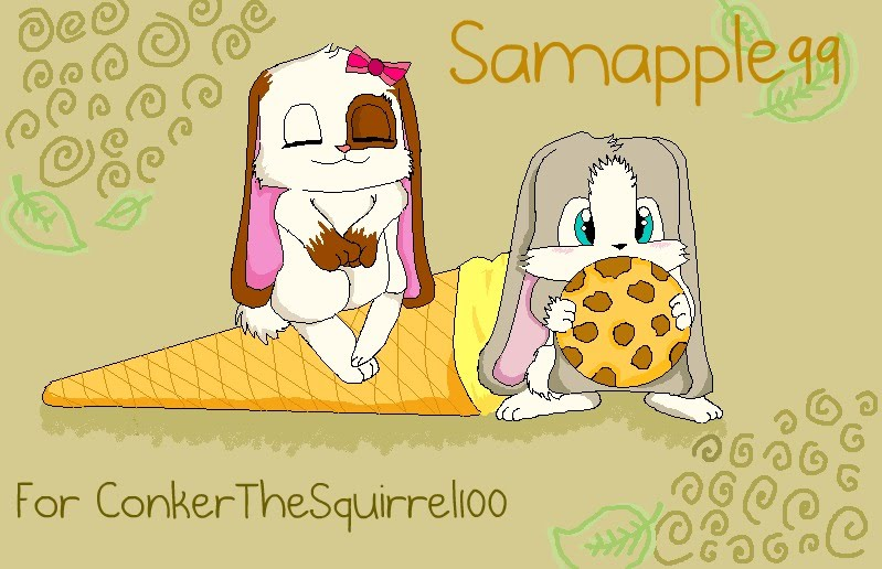 Sunffel's tweet photo. Recientemente el usuario Elthe (YT) encontro bastante Arte el cual no voy a ser capaz de postear todo por la cantidad que es hecho por la usuaria SAMAPPLE99/@/br0mances
Relacionados con el conejito #Snufi #Schnuffel de Jamba! https://t.co/zfdVhqm5yA