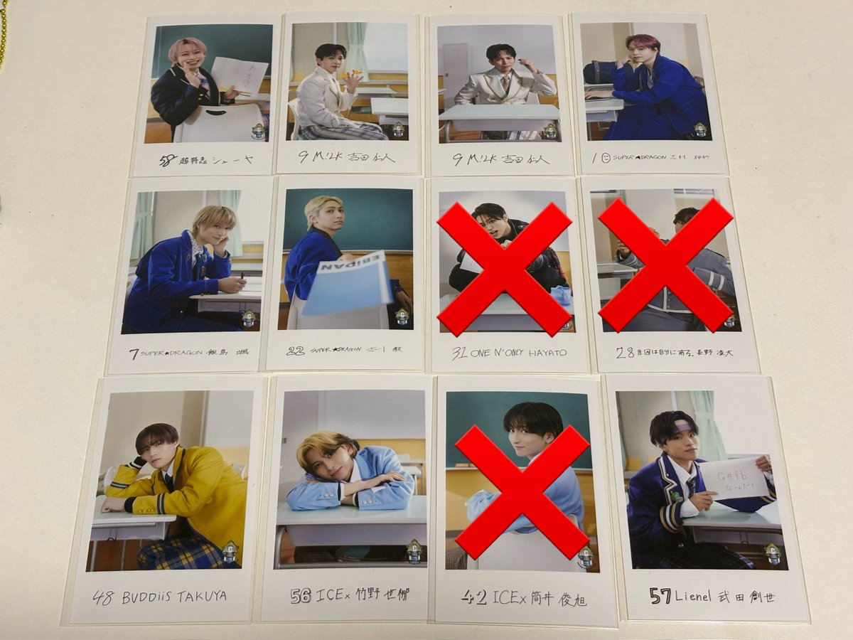 fr__kf's tweet photo. EBiDAN THE LIVE 2026 15th Anniversary
エビライ ミニフォト 隣の席セット 交換

譲 画像
シューヤ、吉田仁人、志村玲於、古川毅、飯島颯、TAKUYA、竹野世梛、武田創世

求 マサヒロ後＞前右左

条件の良い方優先

エビライ8/14.15手渡し＞郵送
お気軽にお声掛けください https://t.co/KwhPE0ZtYM