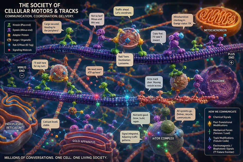 jonlieffmd's tweet photo. How can molecules in the cell, walk like humans, communicate with a  society of other molecular motors in the cell?  How can they respond to human thoughts 

https://t.co/8BGoLHD0fH https://t.co/v1gDeUnEdq