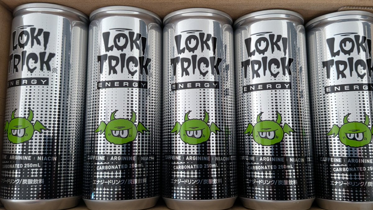 kenny_luca's tweet photo. このほど、【魔公式】ロキトリックエナジーX様(　@lokitrick_JP)ご主催の悪魔の"666本"プレゼントキャンペーンに当選、ロキトリック1ケース(30本)を頂戴しました🎉 
当選者は58名ですが、この中で1ケース当選したのは8名だけで、そのひとりに選んでくださって大変光栄です✨この度は真にありがとうございます🙇 
#ルカの当選報告
#LOKITRICK
#ロキトリック
#お遊びはここからだ