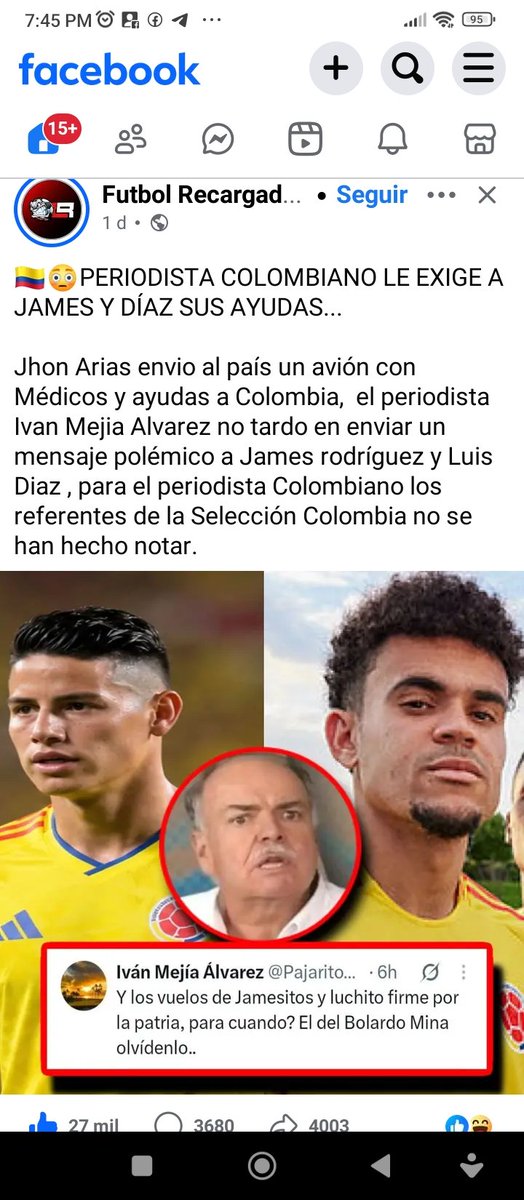 EdissonCALDERN5's tweet photo. #despiertawin SON UNA VERGÜENZA PARA COLOMBIA UNOS PERDEDORES https://t.co/NPbBUcpk5K