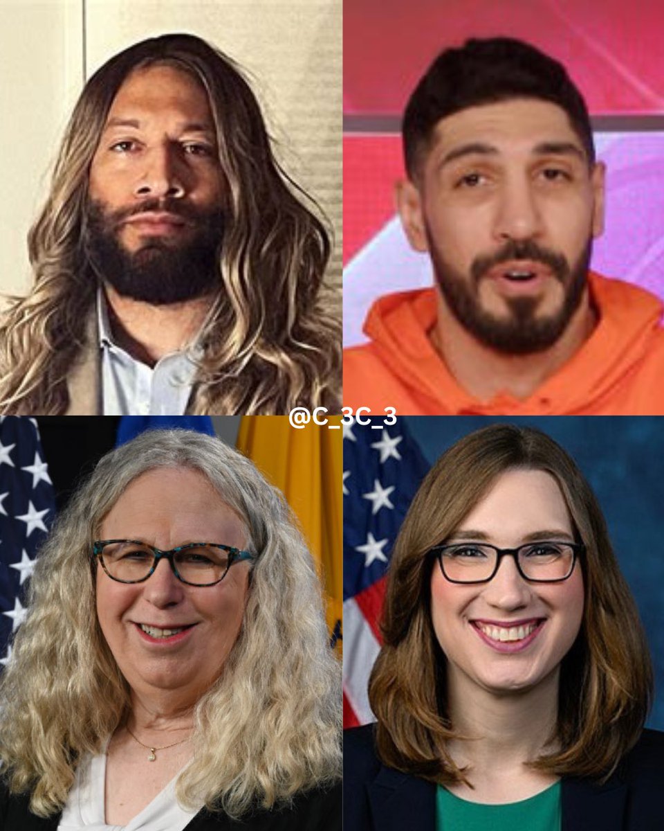 C_3C_3's tweet photo. All 4 are women or none are women.

Checkmate. https://t.co/WsxYdBGxwc